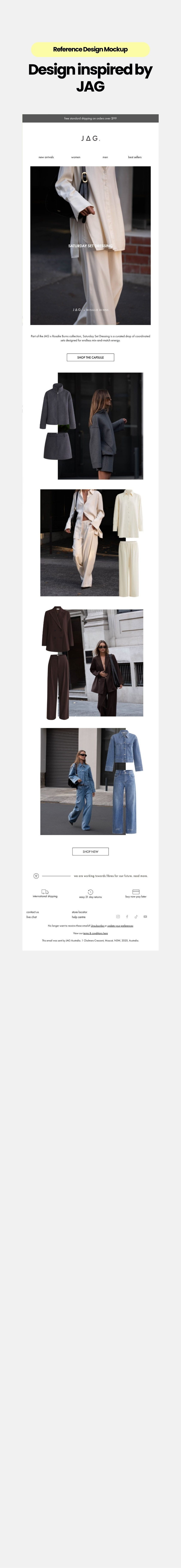 Free email template preview